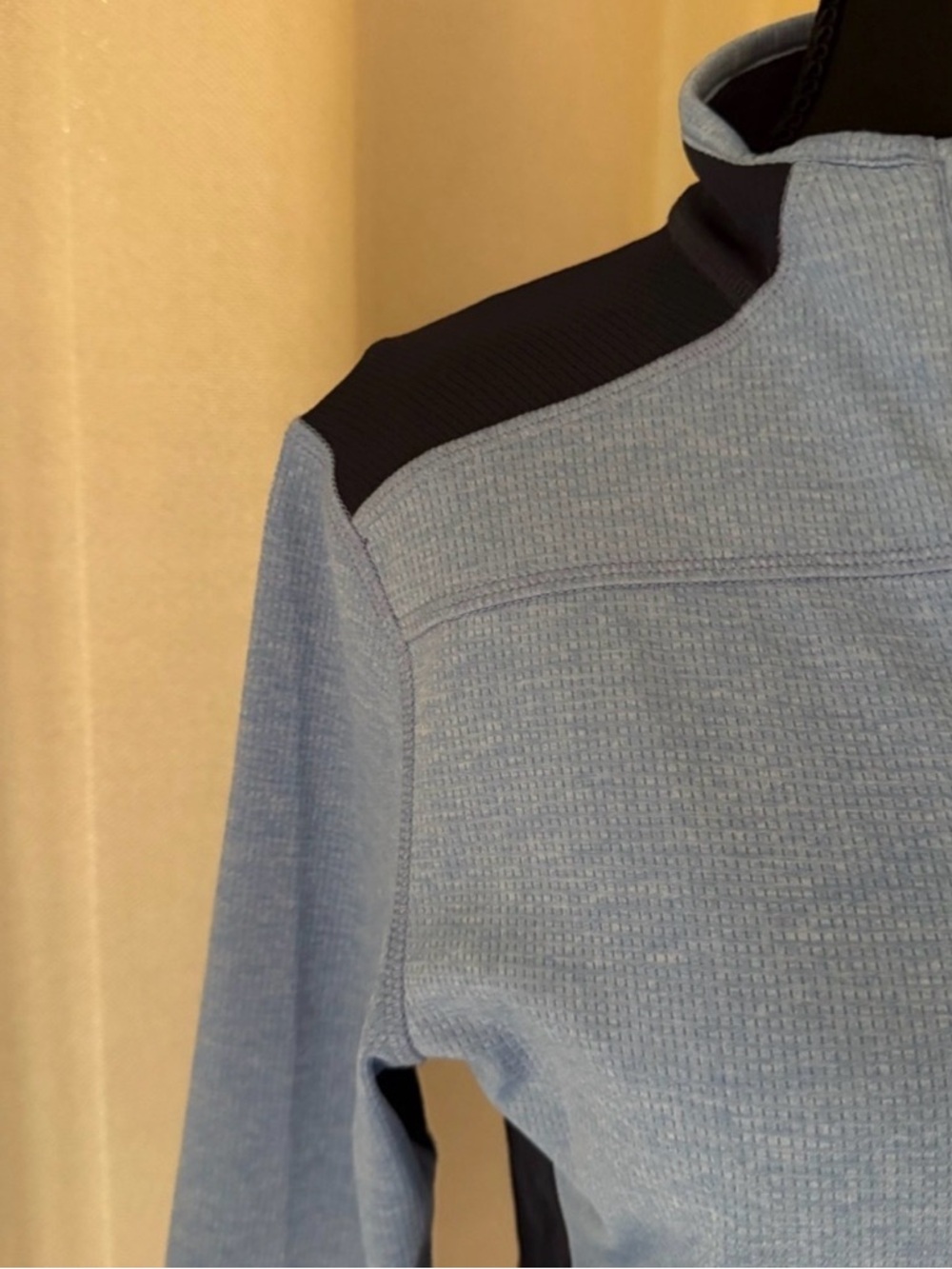 Brooks Brothers Sport 1/4 Zip Pullover Blue Athletic Top Women M - Picture 3 of 8
